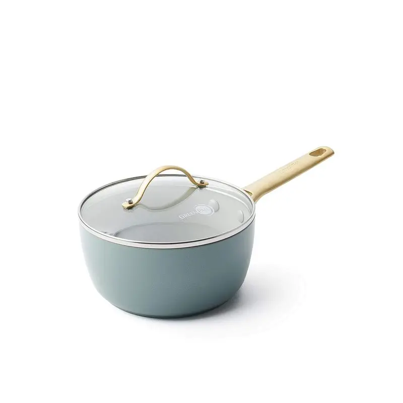 Greenpan Padova 18Cm Saucepan In Ocean Blue – 2L Non-Stick Cookware 1