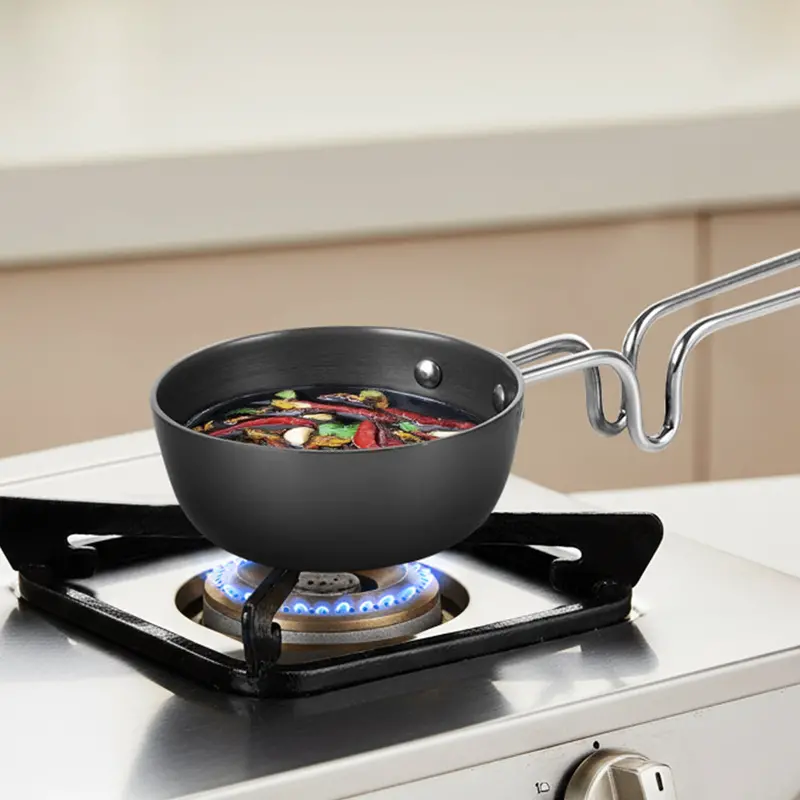 Hard-Anodized Tadka Tempering Pan – Compact & Durable 1