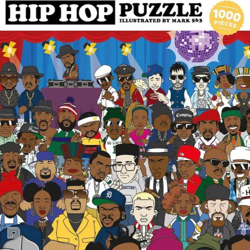 Hip Hop Culture 1000-Piece Jigsaw Puzzle – Vibrant Illustration 1