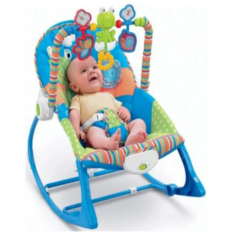 Ibaby Blue Infant-To-Toddler Rocking Seat With Safety Features 1