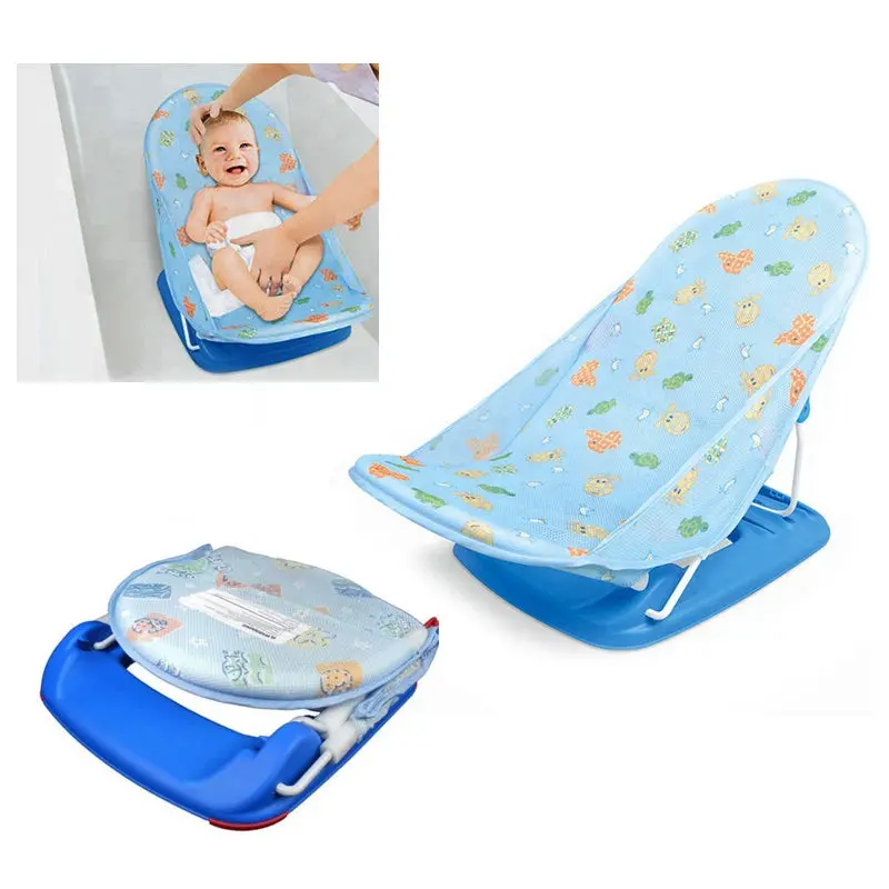 Ibaby Deluxe Infant Bath Seat – Ergonomic Baby Bathtub Support 1