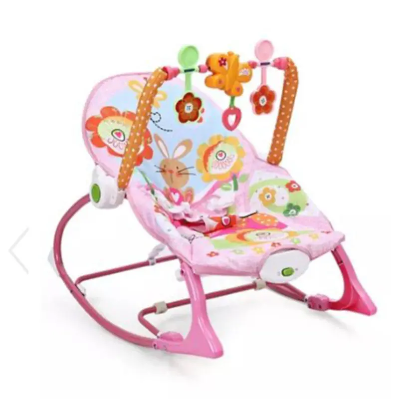 Ibaby Pink Rocker: Infant-To-Toddler Reclining Seat 1