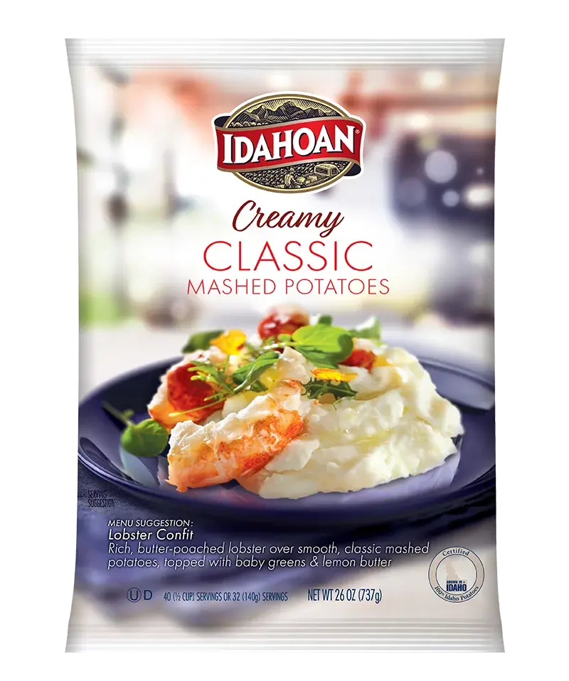 Idahoan Creamy Mashed Potatoes – 737G Instant Side Dish 1