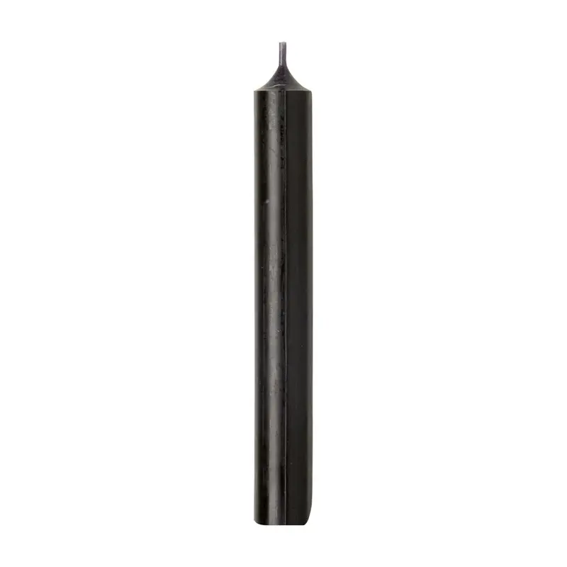 Ideal Home Black Dinner Candle – 18Cm Minimalist Taper Candle 1