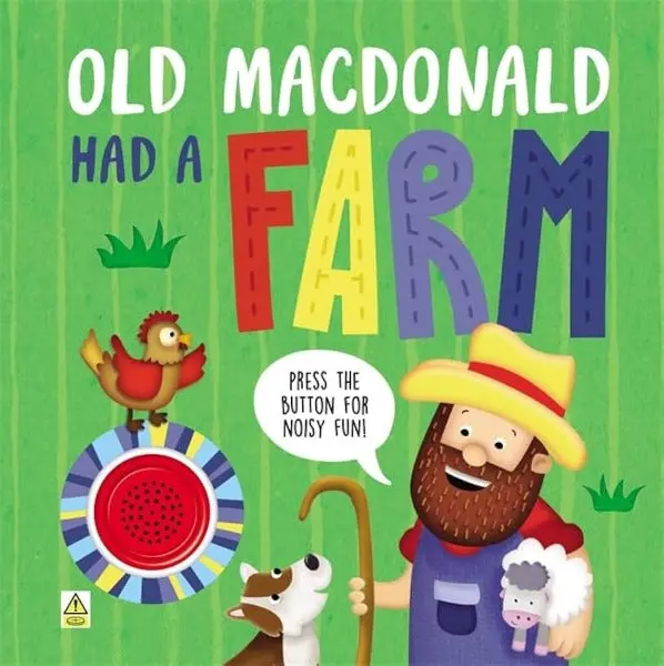 Interactive Sound Book: Old Macdonald Had A Farm – Board Book For Toddlers 1