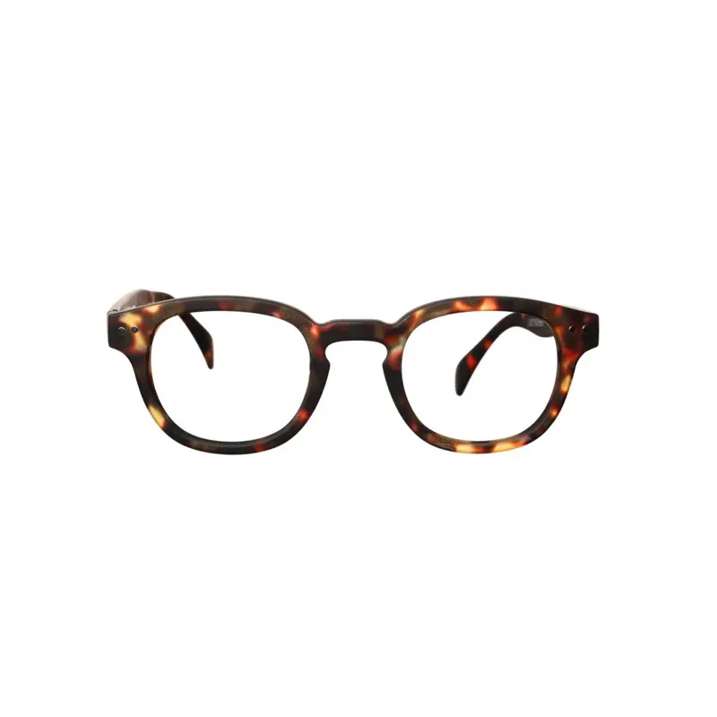 Izipizi #C Reading Glasses +2.0 Diopter – Tortoise Shell Frame 1