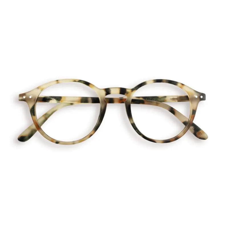 Izipizi #D Reading Glasses +2.0 Diopter – Light Tortoise Frame 1