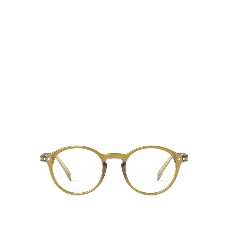 Izipizi D-Series Reading Glasses In Golden Green, +2.5 Diopter 1