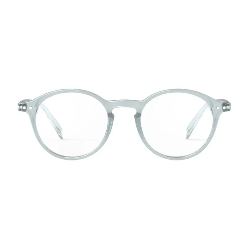 Izipizi D-Shaped Reading Glasses In Frozen Blue, +1.0 Diopter 1