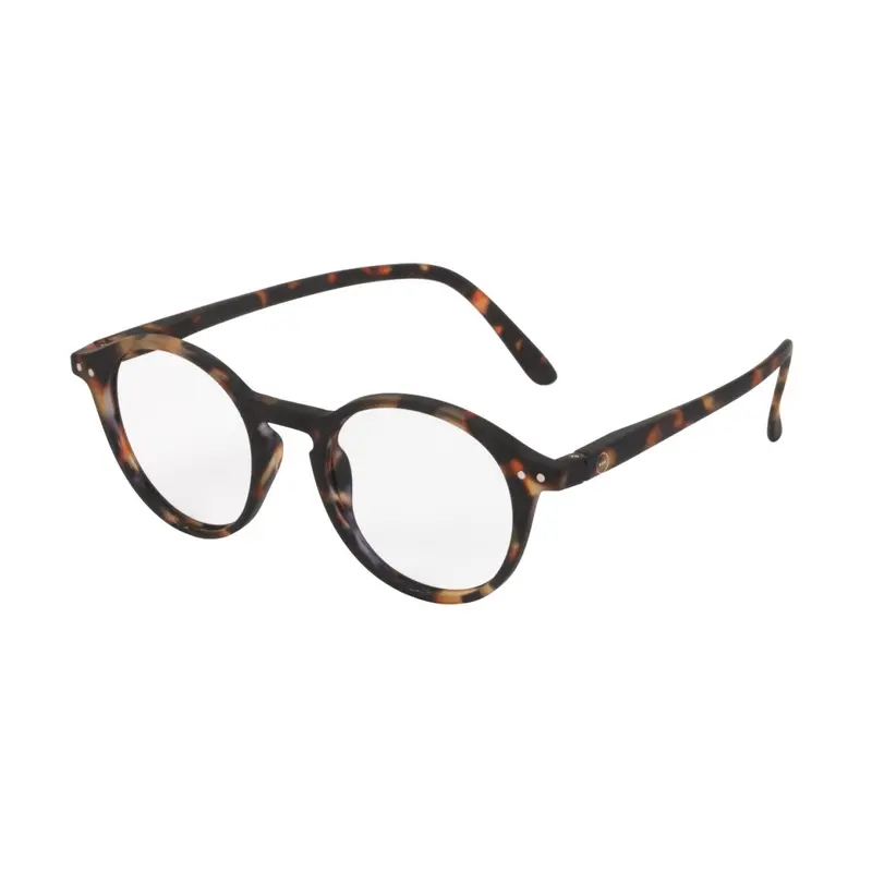Izipizi Shape D Reading Glasses +1.0 Diopter – Tortoise Frame 1