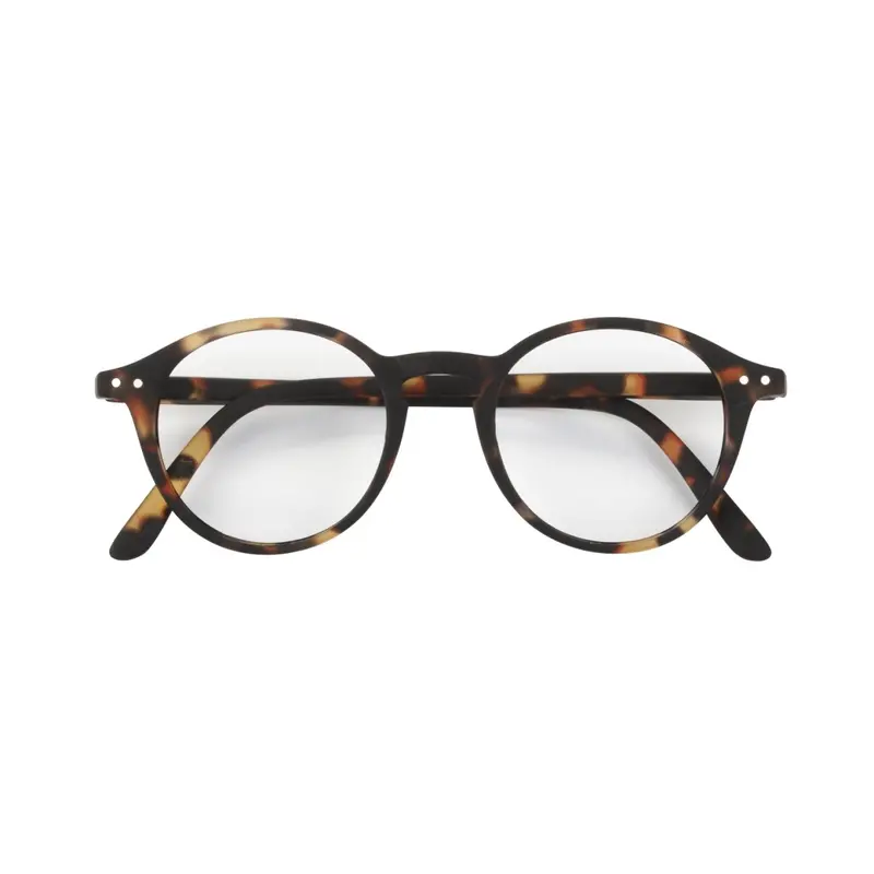 Izipizi Shape D Reading Glasses +1.5 Diopter – Tortoise Frame 1