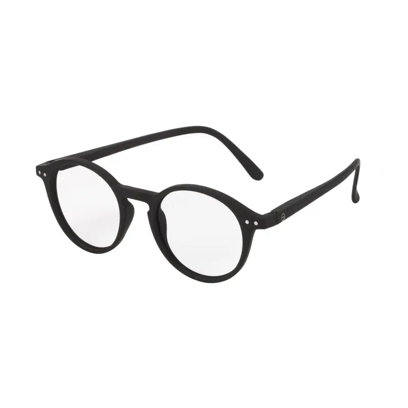 Izipizi Shape D Reading Glasses +2.5 Diopter – Black Frame 1