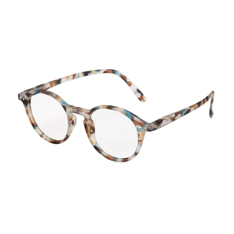Izipizi Shape D Reading Glasses +2.5 Diopter – Blue-Tortoise Frame 1