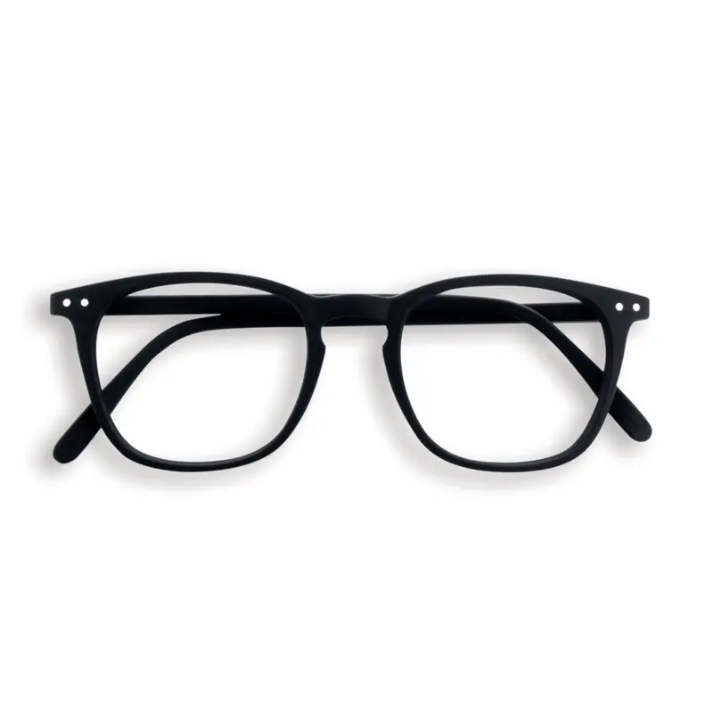 Izipizi Shape E Reading Glasses +1.5 Diopter – Black Frame 1