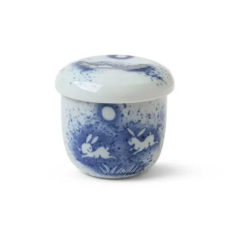 Jyugoya Rabbit-Shaped Chawanmushi Cup – 7 Fl Oz, 3-Inch Diameter 1