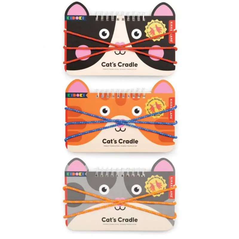 Kikkerland Kidoki Cat’S Cradle String Game – Assorted Styles 1