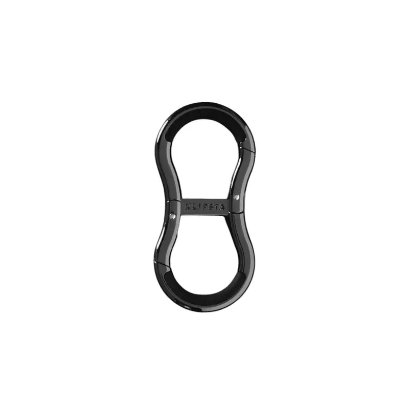 Klipsta Link Chrome-And-Black Cable Management Organizer 1