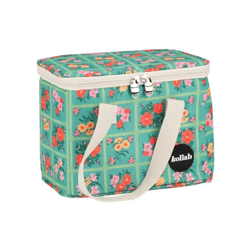 Kollab Vintage Patchwork Bento-Style Lunch Box 1