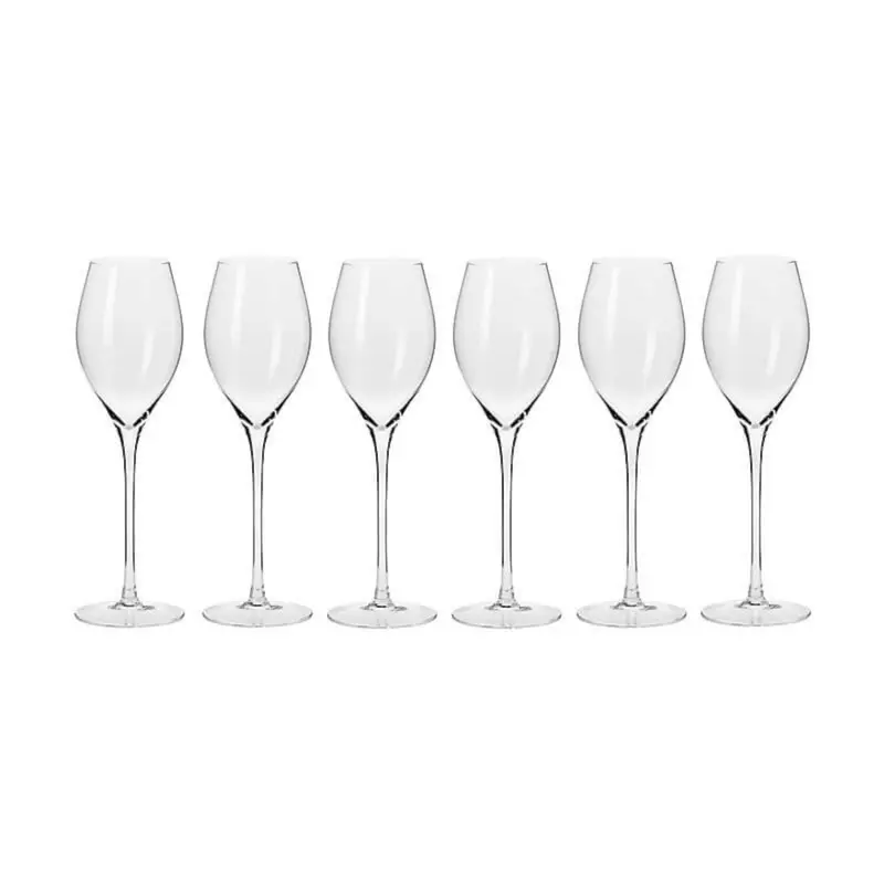 Krosno Harmony Prosecco-Specific Glasses – 300 Ml (6-Piece Set) 1