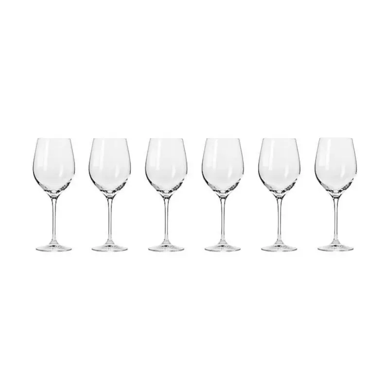 Krosno Harmony White Wine Glasses – 430 Ml (6-Piece Set) 1