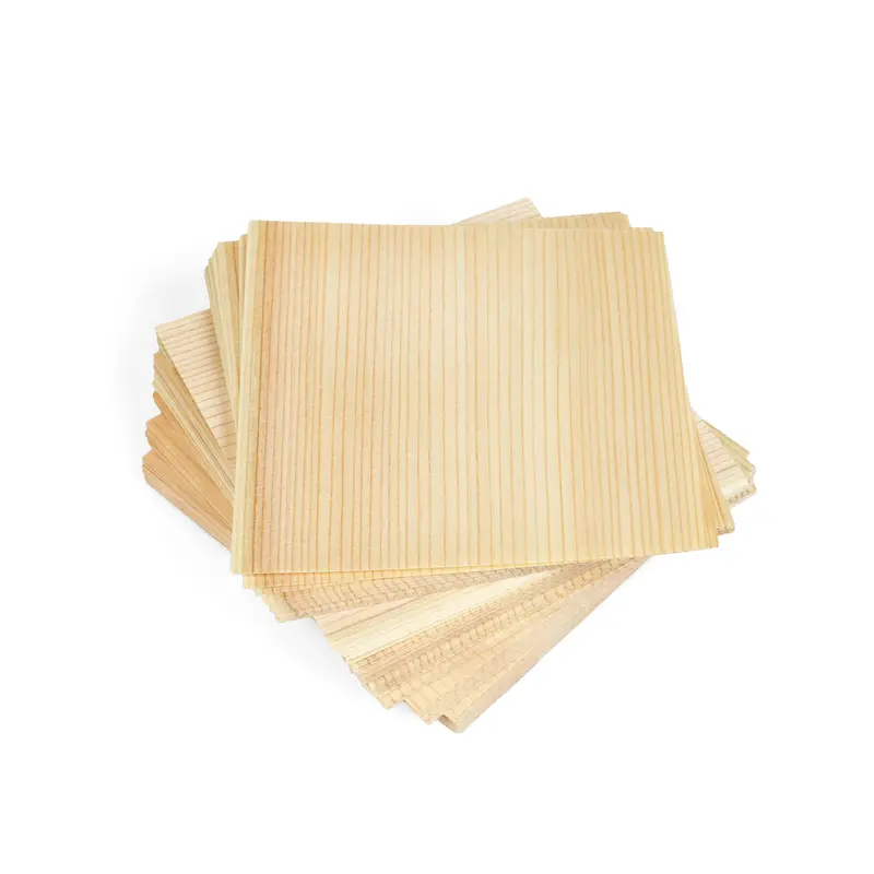 Kyogi Cedar Wood Steaming Sheets – 100 Count (5.9" X 5.9") 1