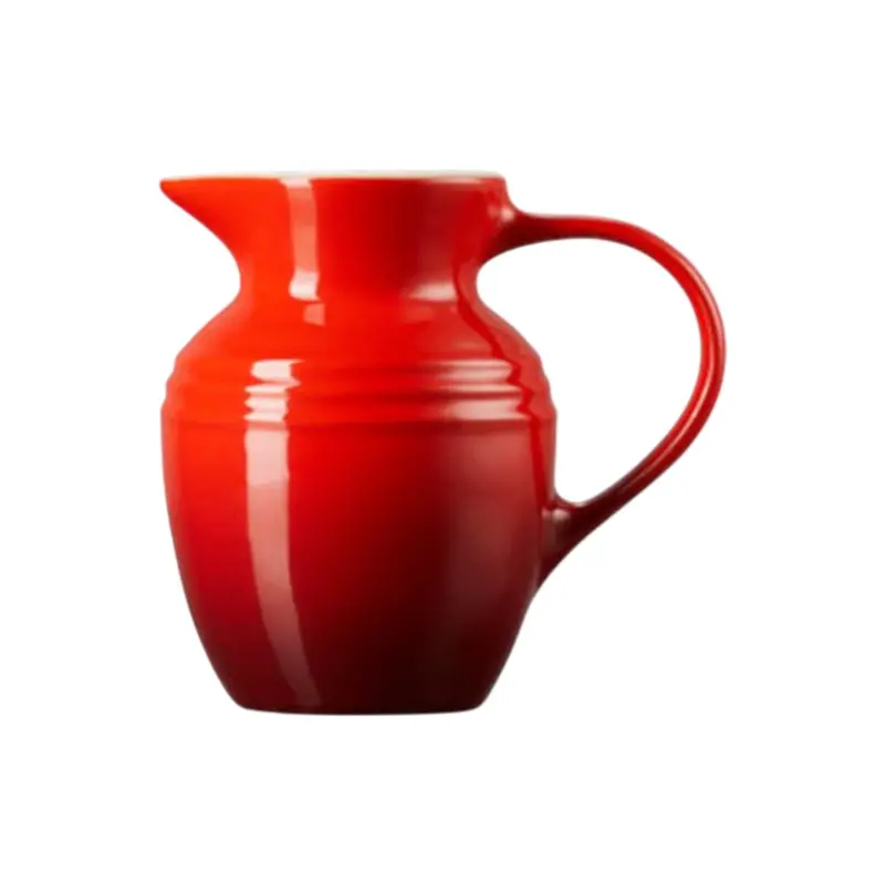 Le Creuset Cerise Jug – 600Ml Enamel Pouring Pitcher 1