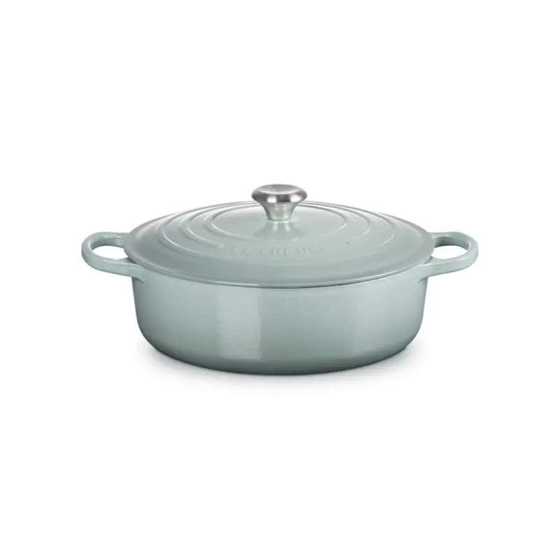 Le Creuset Signature Risotto Pot – Sea Salt, 30 Cm (6.2 L) 1
