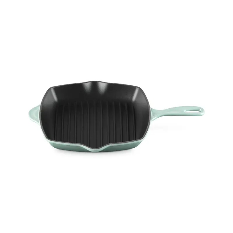 Le Creuset Signature Square Grill Pan – Sage, 26 Cm 1