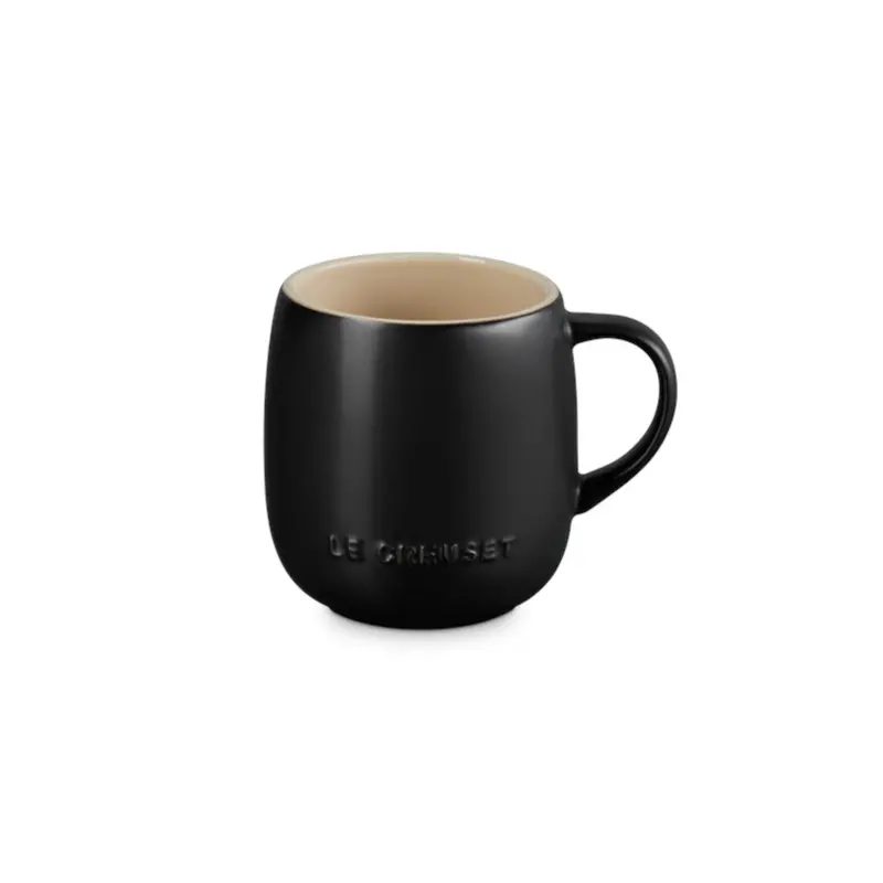 Le Creuset Stoneware U Mug – Satin Black, 380 Ml 1