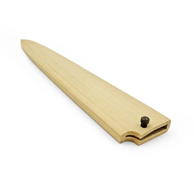 Left-Handed Wooden Saya For 240Mm Yanagi Knife 1