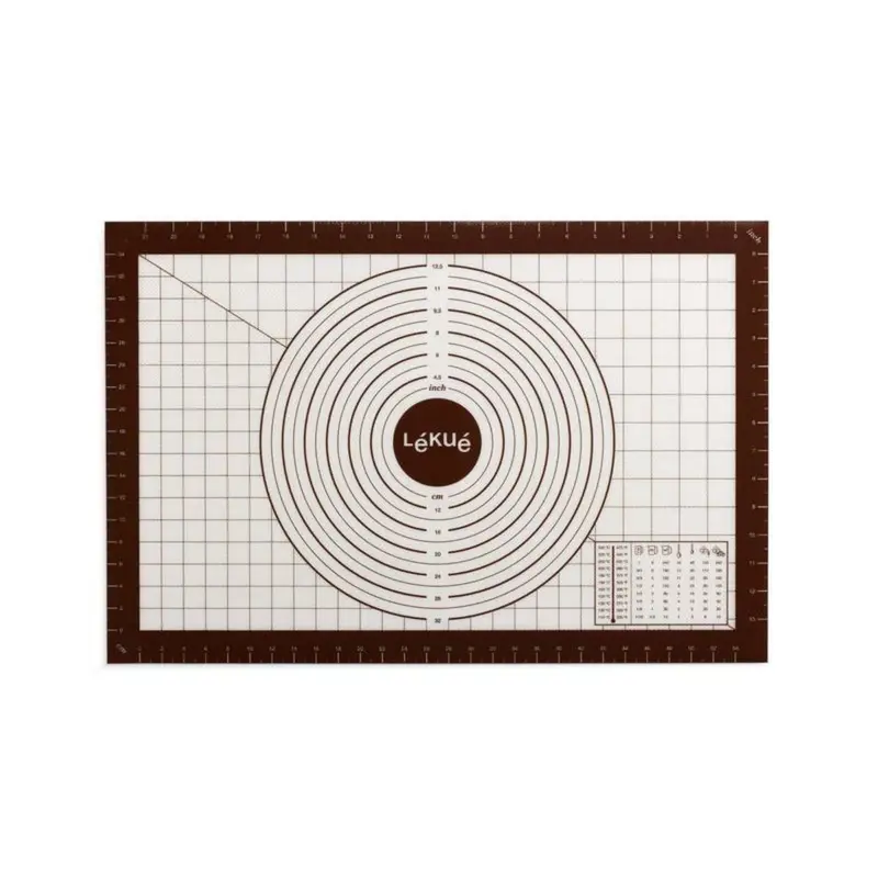 Lékué Non-Stick Silicone Pastry Mat – 60 X 40Cm Baking Surface 1
