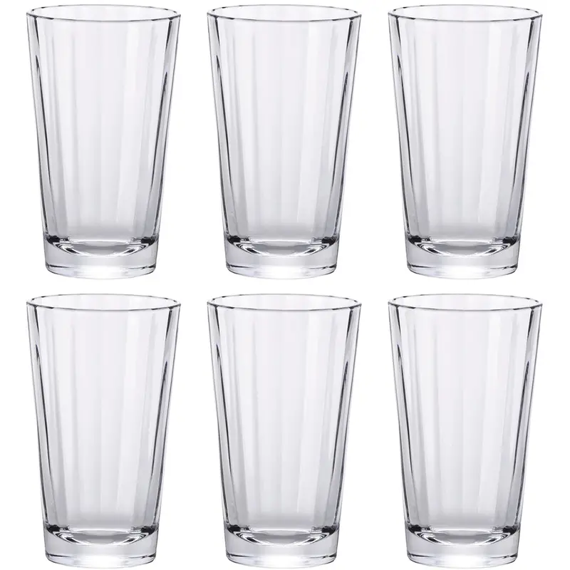 Lined 5 Oz Glass Sake Cups – Set Of 6 1