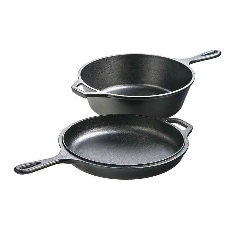 Lodge Cast Iron Combo Cooker – 26Cm (3L) 1