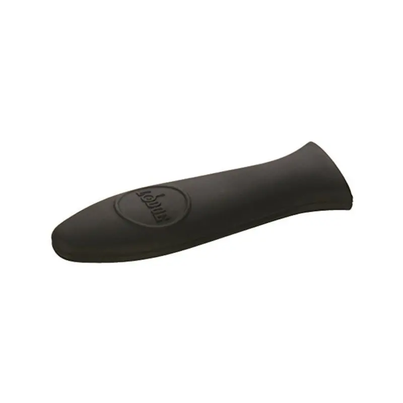 Lodge Heat-Resistant Handle Holder – Black Silicone Grip 1