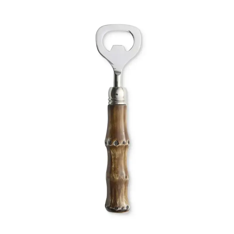 Madras Link Bahama Bamboo Bottle Opener – Natural Wood Handle 1