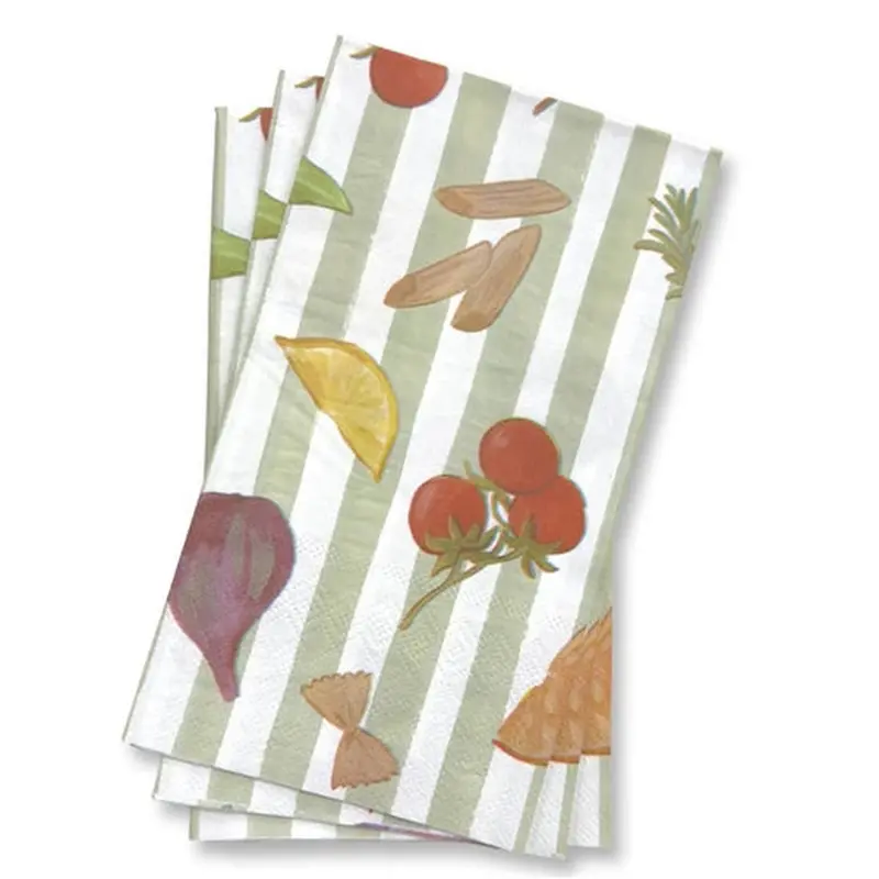 Madras Link Fiesta-Print Disposable Paper Napkins – Pack Of 20 1