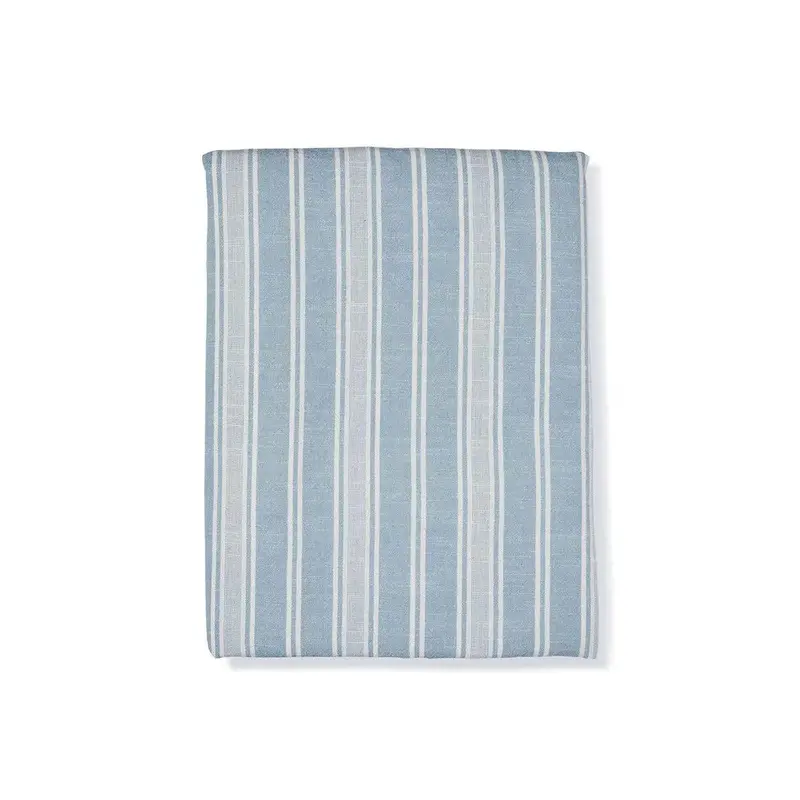 Madras Link Hayman Blue Cotton Tablecloth – 150 X 230Cm 1