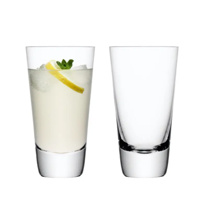 Madrid Long Drink Glass Pair – Contemporary Design 1