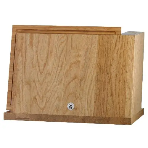 Magnetic Knife Block With Built-In Bamboo Cutting Board 1