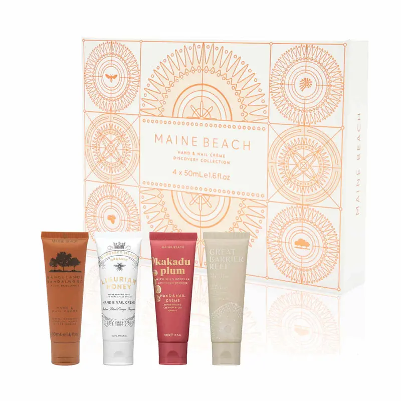Main Beach Hand & Nail Cream Discovery Set – Four 50Ml Luxe Formulas 1