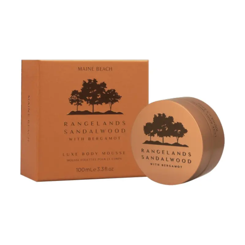 Maine Beach Rangelands Sandalwood Body Mousse – 100Ml Hydrating Cream 1