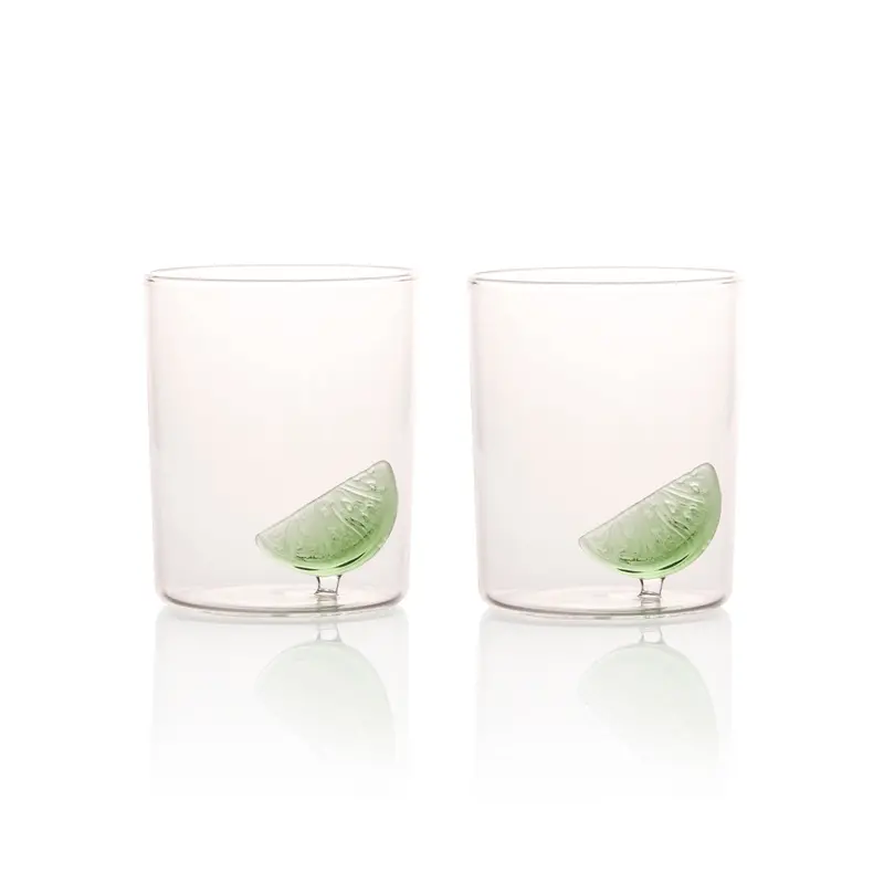 Maison Balzac Gin & Tonic Glasses – 450Ml, Set Of 2 Modern Tumblers 1