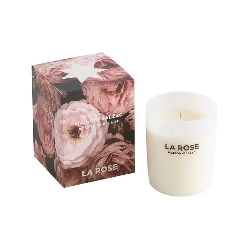 Maison Balzac La Rose 300G Floral Scented Candle 1