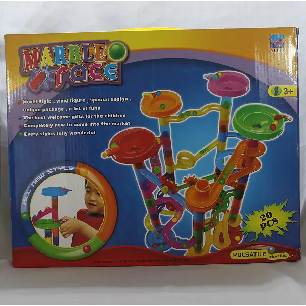 Marble Run Construction Toy Set For Creative Play 1