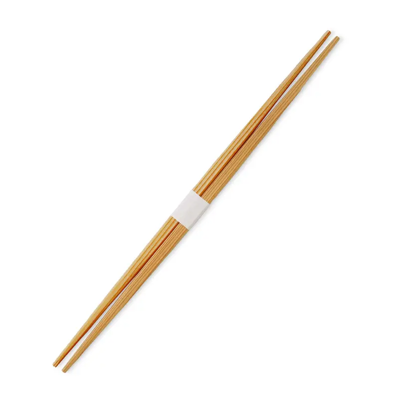 Marbled Japanese Cedar Chopsticks – Disposable, Double-Tip, 9.5", 100 Pairs Per Pack 1