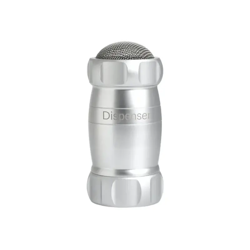 Marcato Stainless Steel Ingredient Dispenser & Seasoning Shaker – Silver 1