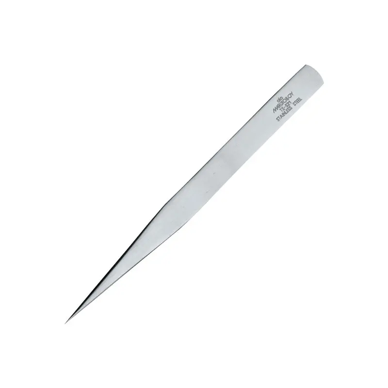 Marutolloy Straight Plating Tweezers – 4.9 In Stainless Steel For Precision Garnishing 1