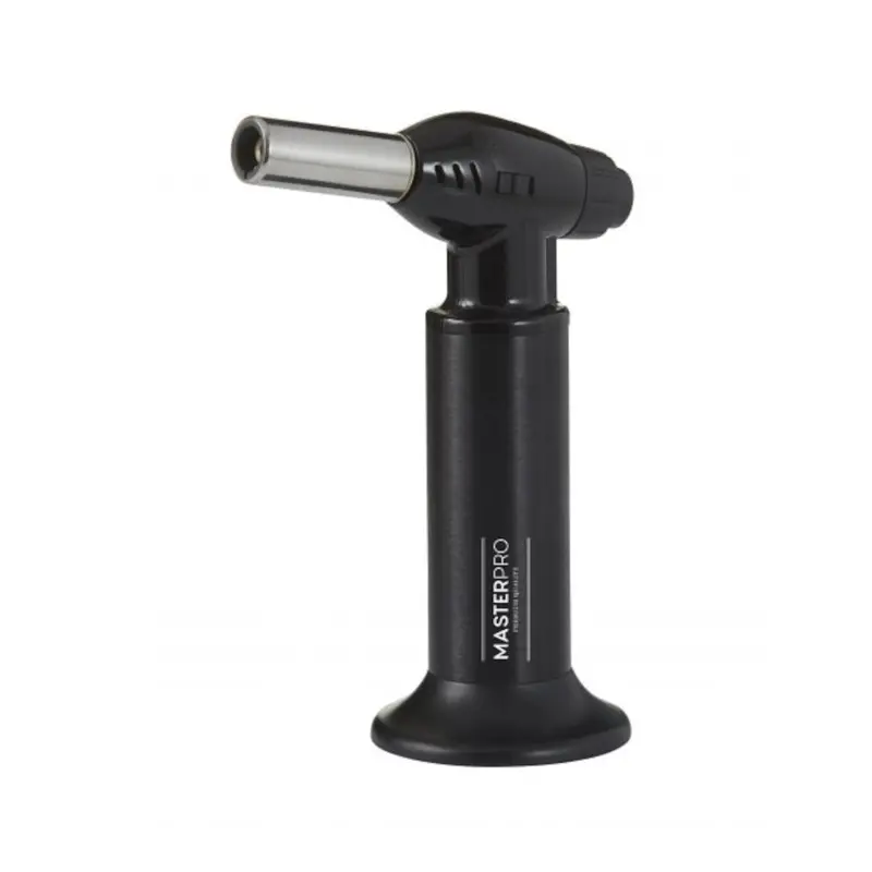 Masterpro Professional-Grade Silver And Black Butane Blowtorch 1