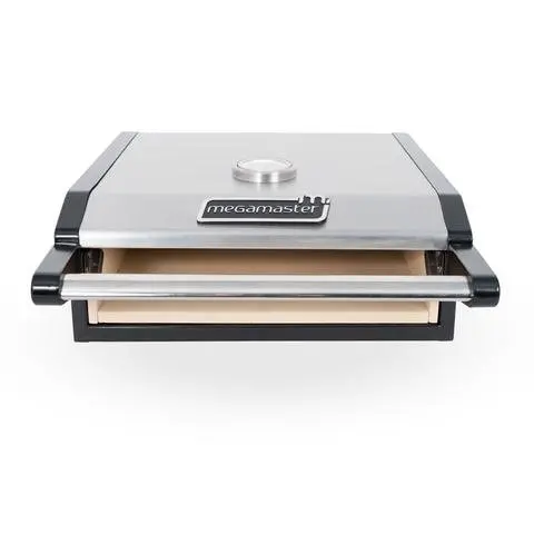 Megamaster Bakerbox Portable Ceramic Pizza Oven For Outdoor Grills – Model 840-0001 1