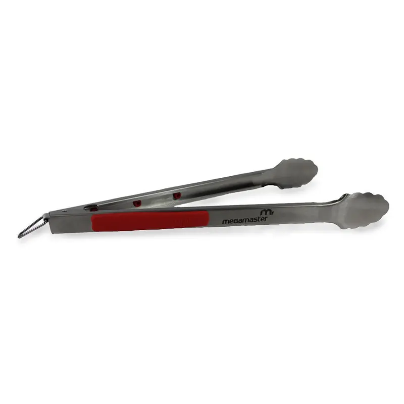 Megamaster Heavy-Duty Stainless Steel Grill Tongs – Model 530-0103P 1